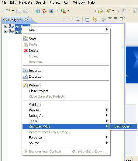 migration using eclipse