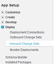 Migration with change sets